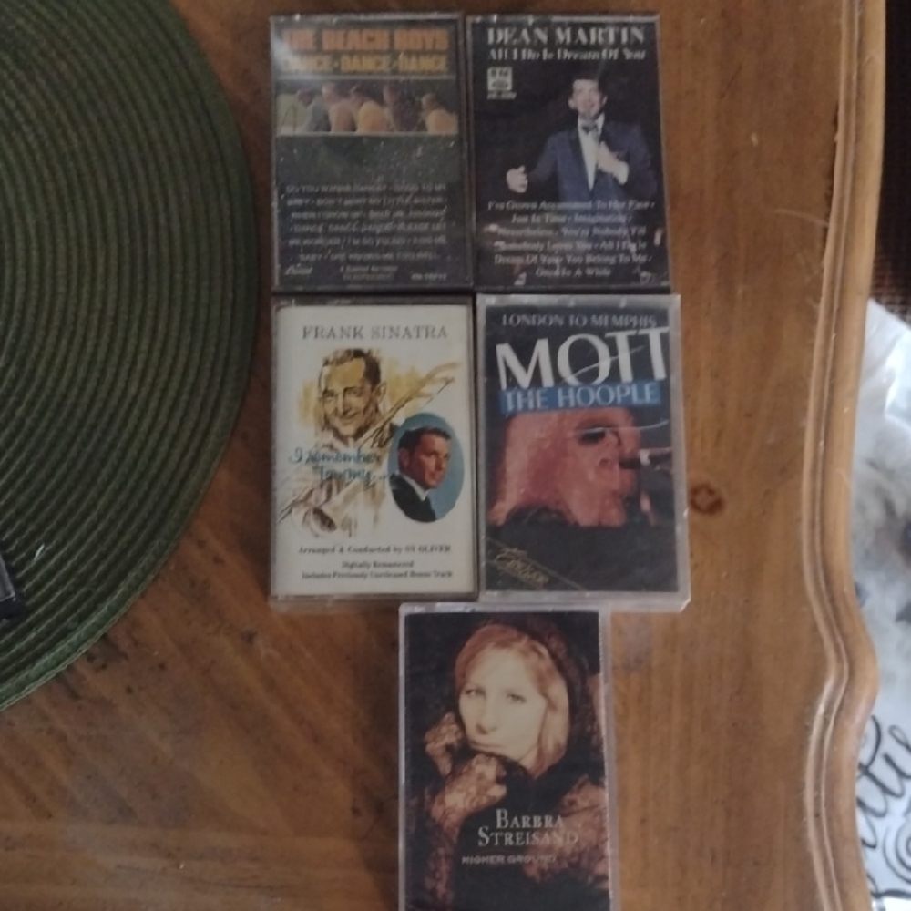 Vintage Music Cassette Collection